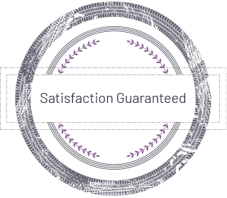 Satisfaction guaranteed badge